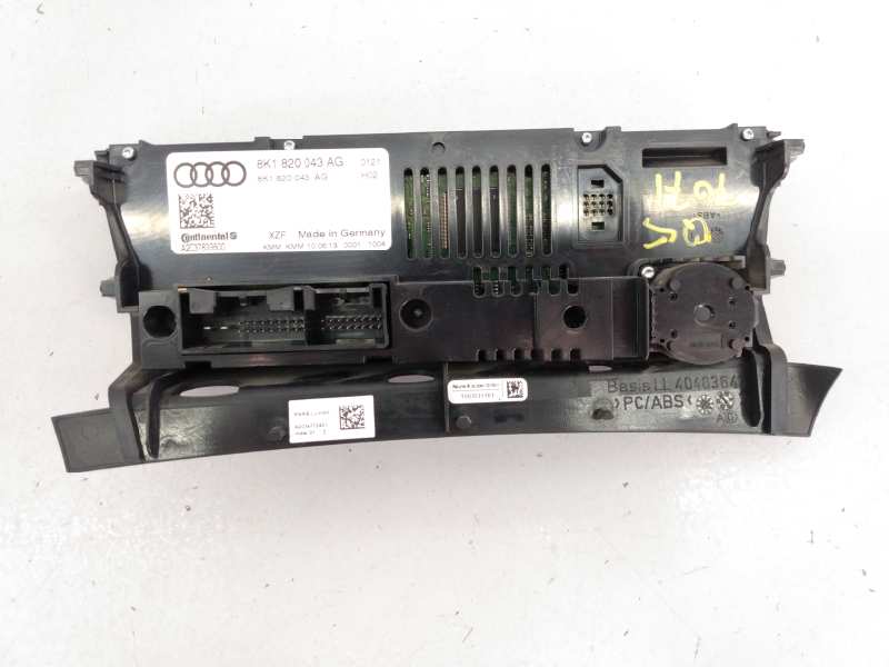 AUDI A6 C6/4F (2004-2011) Μονάδα Ελέγχου Κλίματος 8K1820043AG,A2C37833500,E2-A1-7-4 18545005