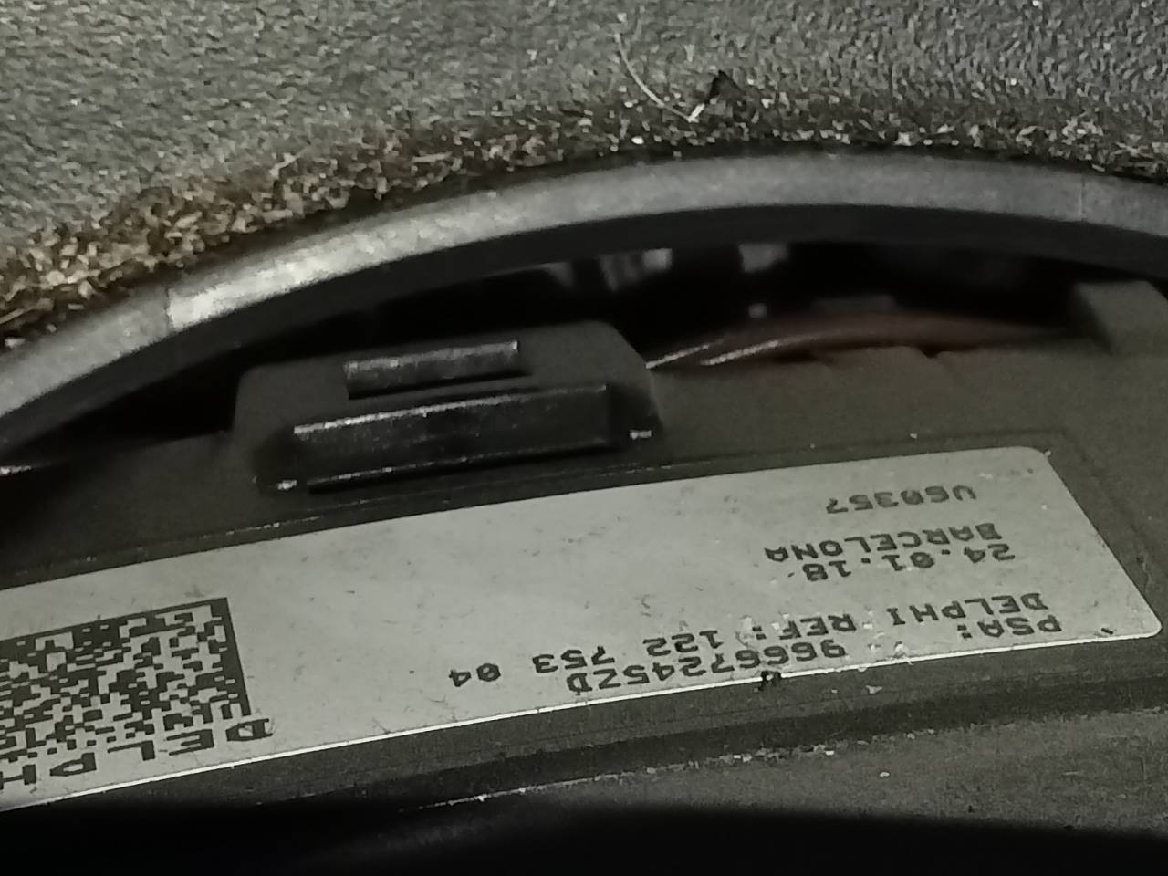CITROËN C4 Picasso 2 generation (2013-2018) Steering Wheel Slip Ring Squib 96667245ZD 21749529