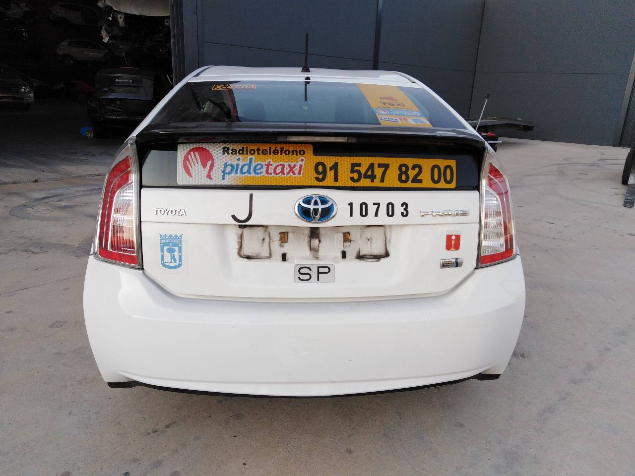 SKODA Prius 3 generation (XW30) (2009-2015) Воздухомер воздушного фильтра 2220428010, E3-B2-13-2 20382646