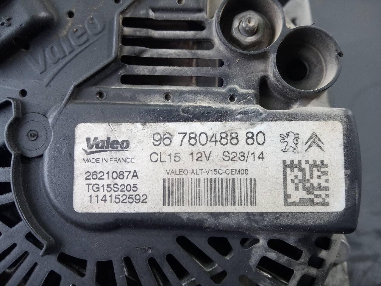 PEUGEOT 508 1 generation (2010-2020) Dynamo 9678048880,P3-A4-19-2 20961157