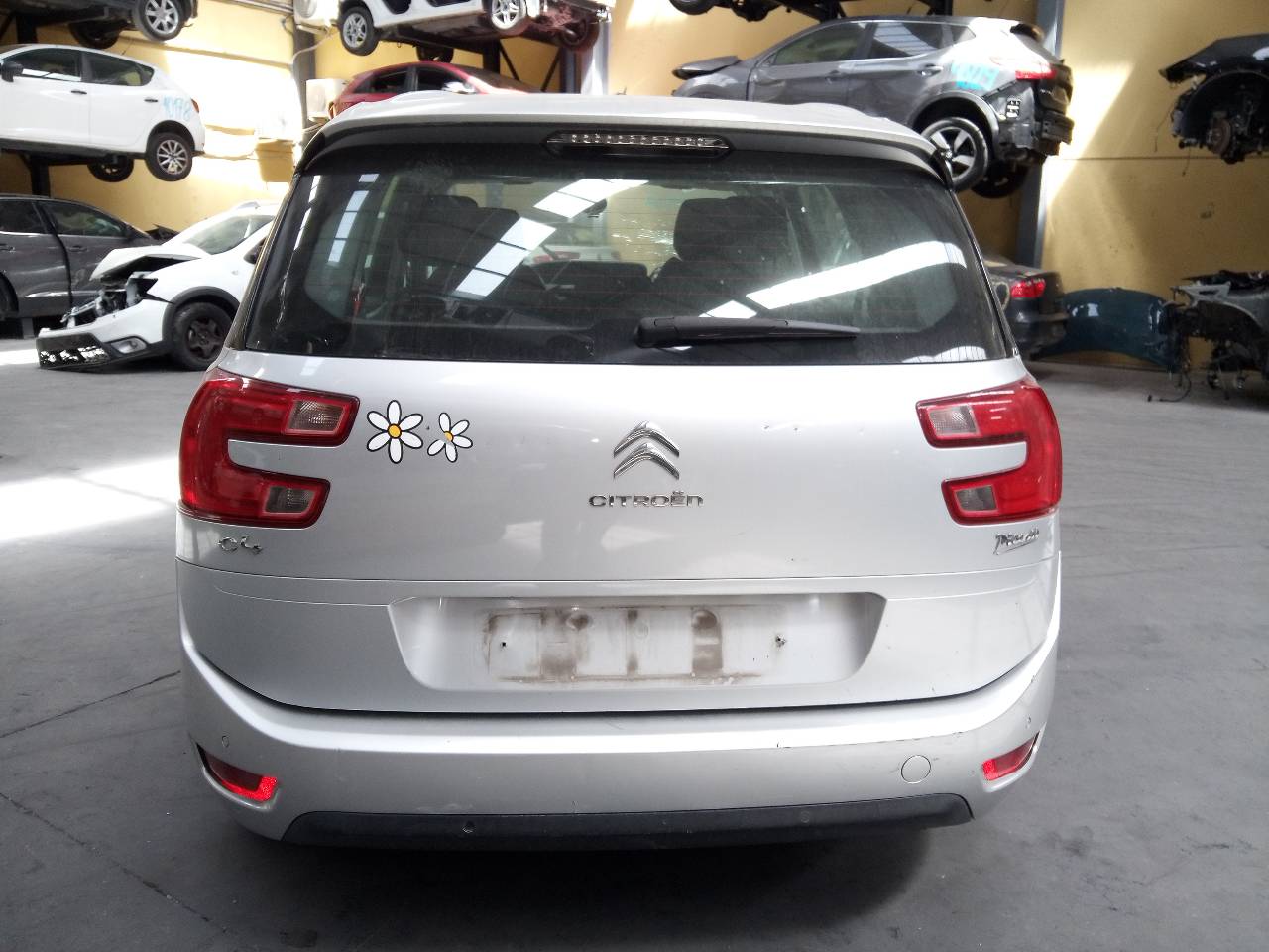 CITROËN C4 Picasso 2 generation (2013-2018) Priekšējā stikla tīrītāja mehānisms 9676371980, 0390248103, E1-B5-48-1 24046202