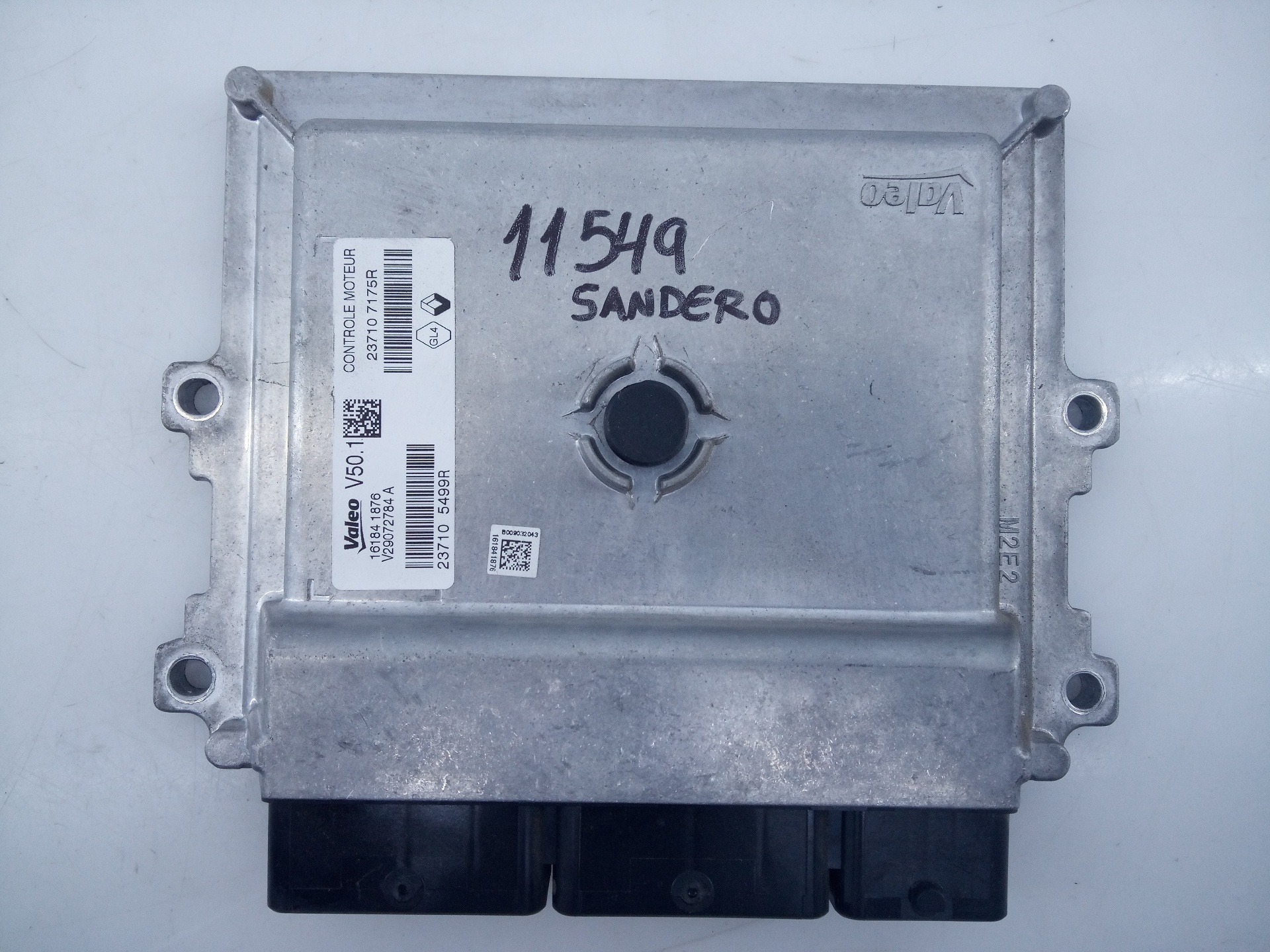 DACIA Sandero 2 generation (2013-2020) Engine Control Unit ECU 237105499R, E2-A1-40-2 21825934