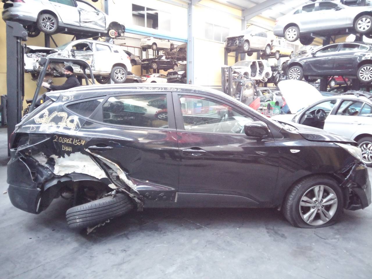 HYUNDAI Tucson 3 generation (2015-2021) кнопка опасности 937902S000BLH, E3-A3-34-4 18772095