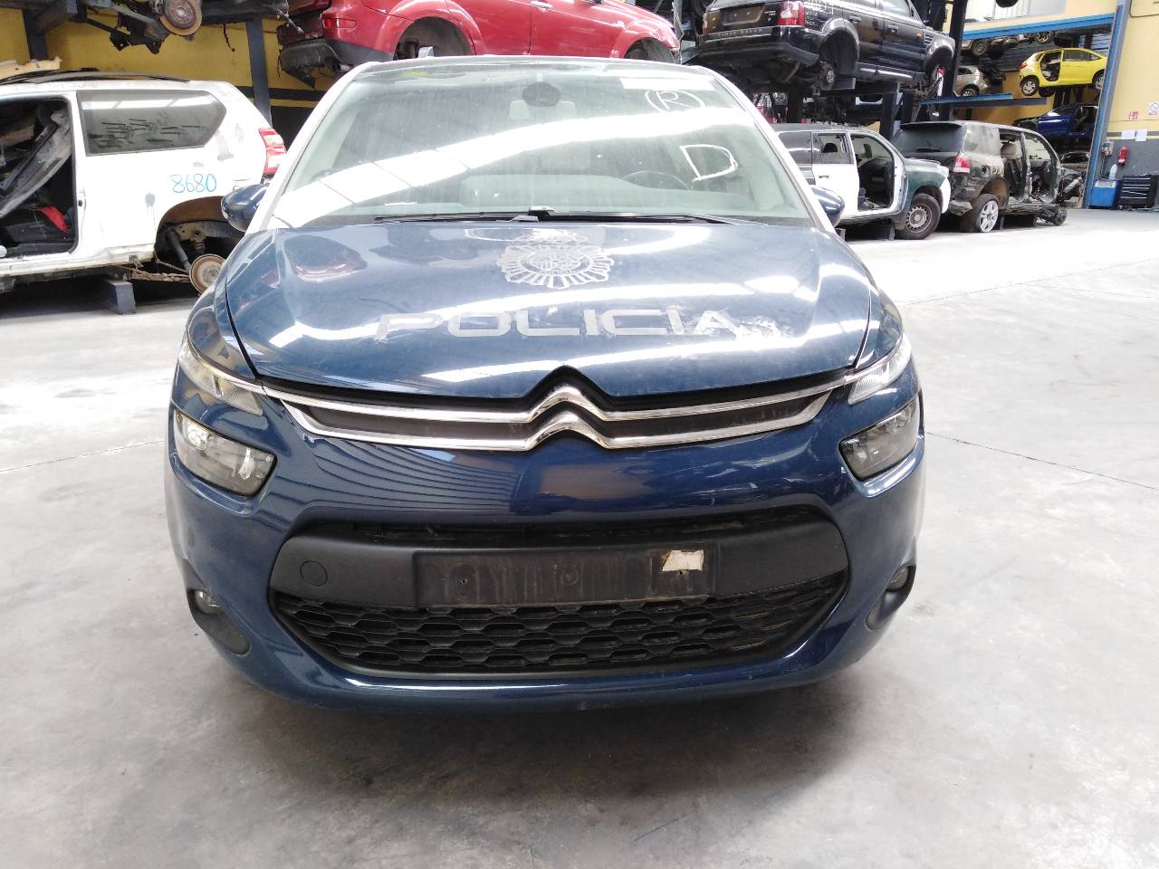 CITROËN C4 Picasso 2 generation (2013-2018) Bagklap vinduesviskermotor 9677680580 24454273