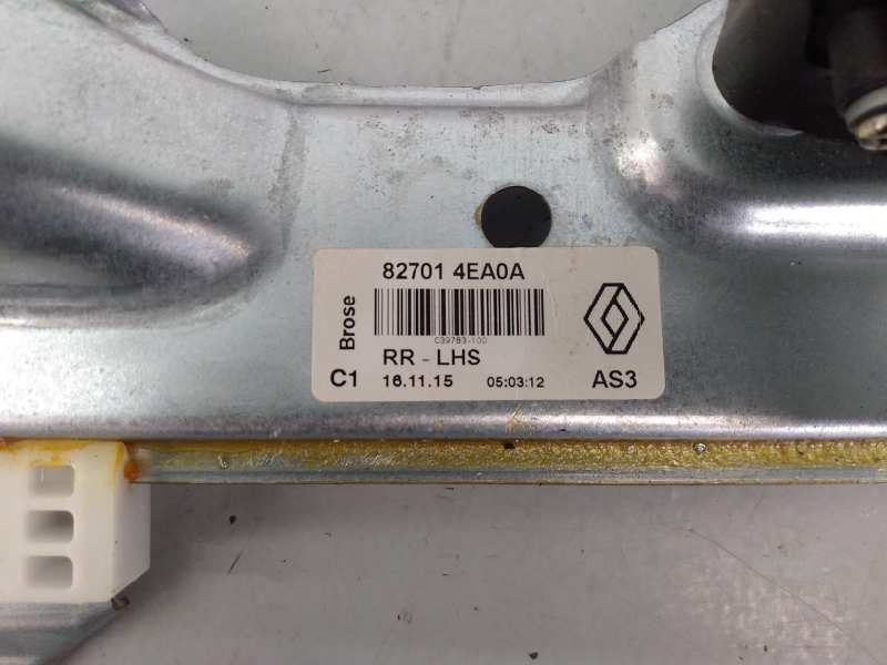 RENAULT Kadjar 1 generation (2015-2024) Rear left door window lifter 827014EA0A,E1-A1-2-1 18531022