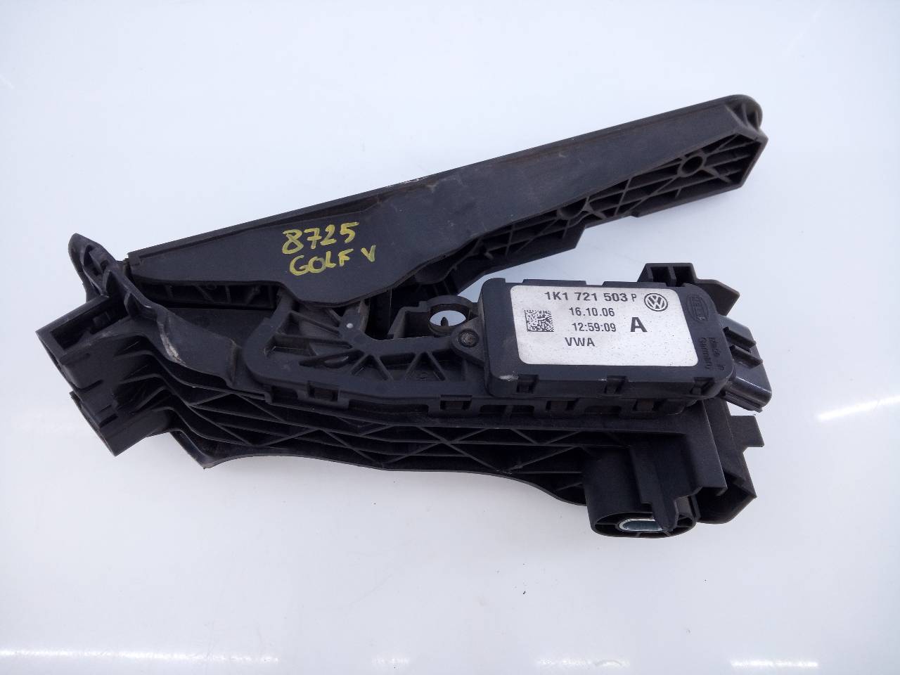 VOLKSWAGEN Golf 5 generation (2003-2009) Throttle Pedal 1K1721503P, E2-A1-39-2 18705414