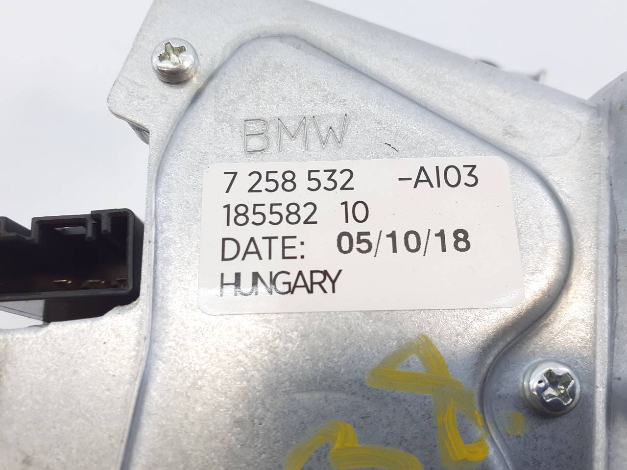 CITROËN 1 Series F20/F21 (2011-2020) Moteur d'essuie-glace de hayon 7258532, E1-A3-4-1 18745164