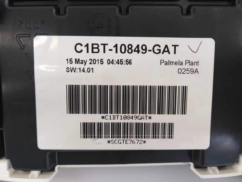 FORD Fiesta 5 generation (2001-2010) Spidometras (Prietaisų skydelis) C1BT10849GAT,E3-B3-29-4 18673620