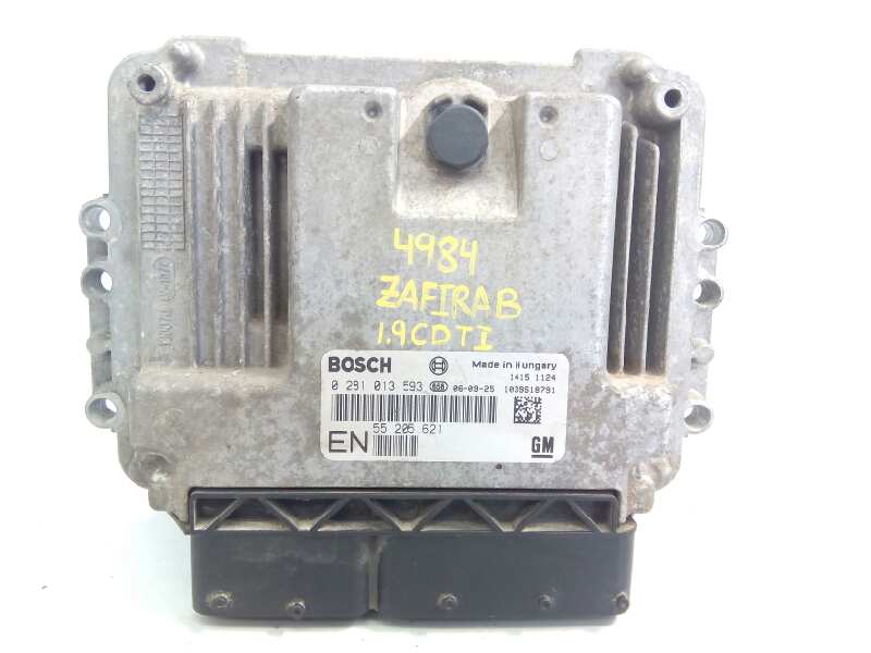 OPEL Zafira B (2005-2010) Engine Control Unit ECU E3-A5-17-2 18397176