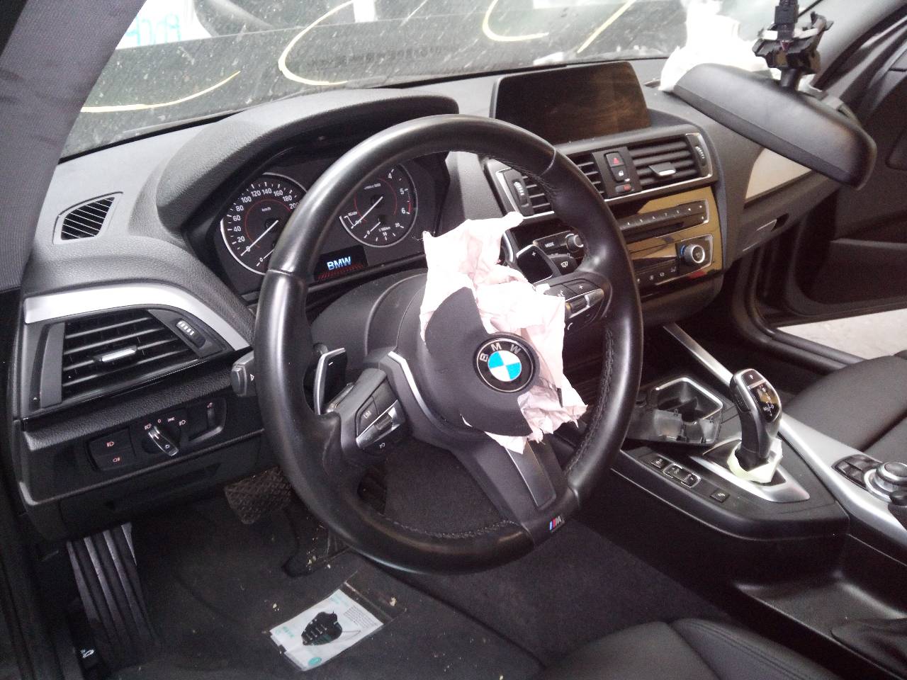 BMW 2 Series F22/F23 (2013-2020) Priekinių kairių durų stiklo pakelėjas 70460310, E1-B3-24-2, 0130822514 18744361