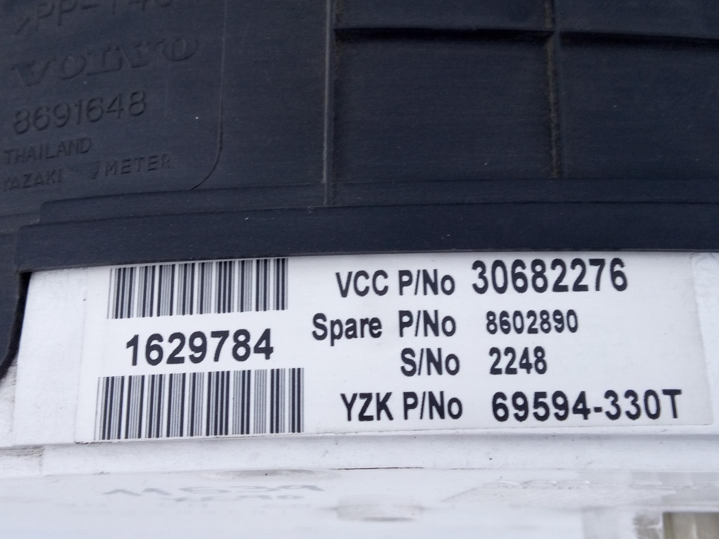 VOLVO XC90 1 generation (2002-2014) Спидометр 30682276, 1629784, E3-B5-41-2 21602966