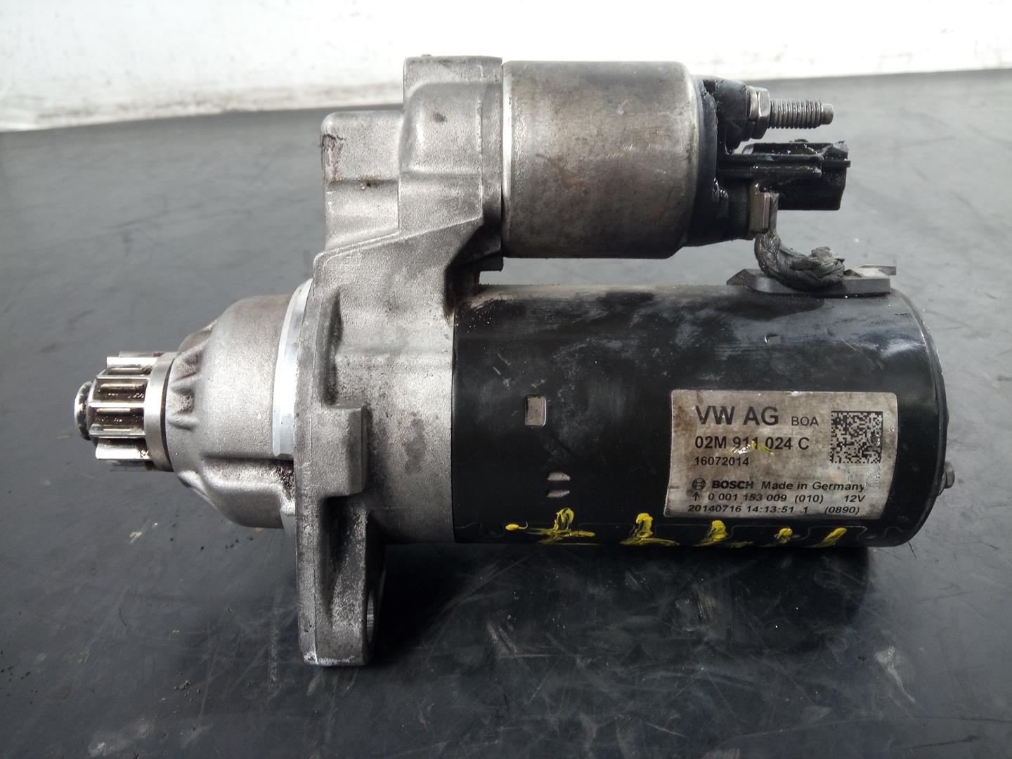 VOLKSWAGEN Tiguan 1 generation (2007-2017) Starter Motor 02M911024C, 0001153009, P3-B7-9-2 20680782