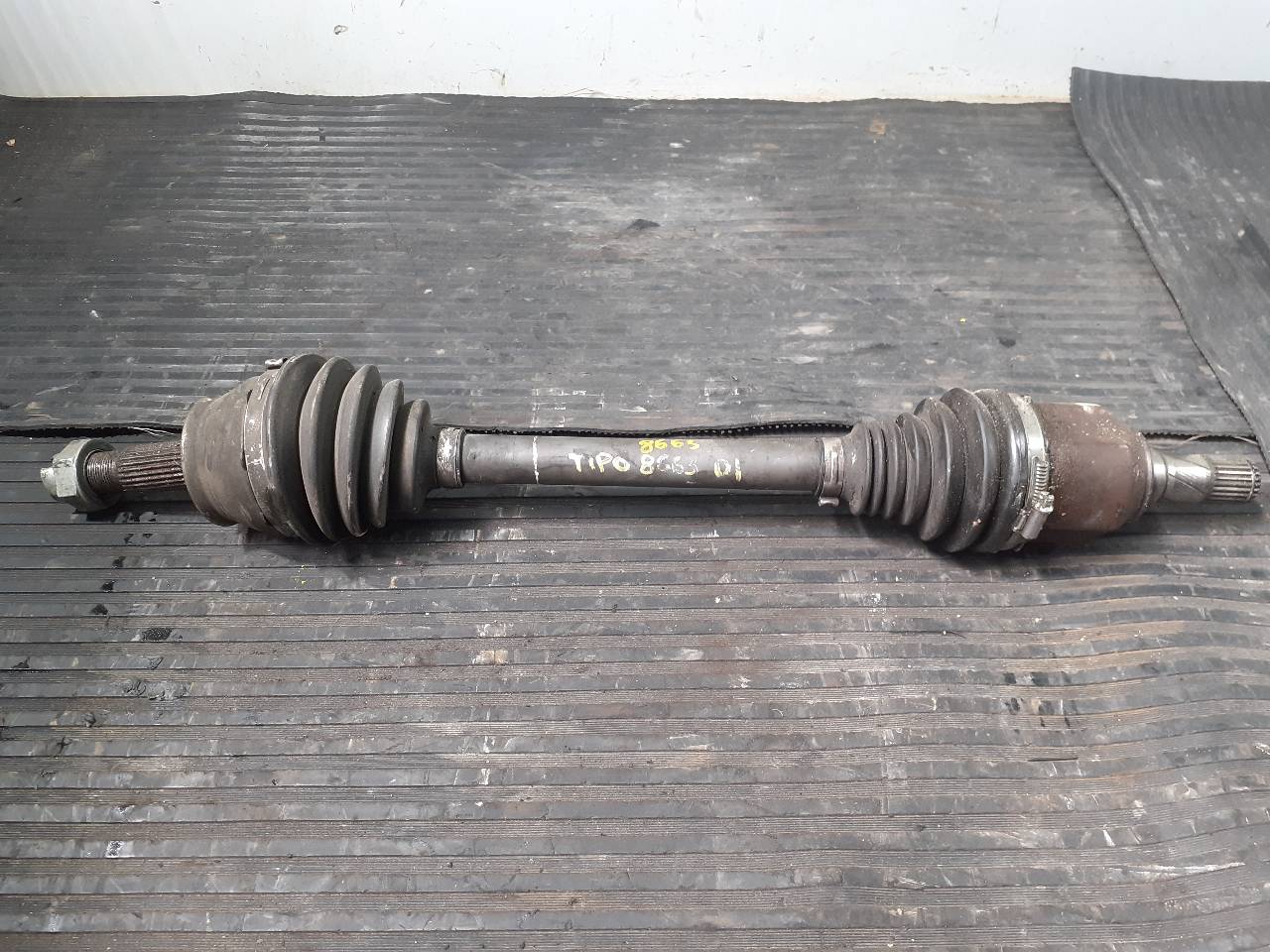 FIAT Tipo 2 generation (2015-2024) Front Left Driveshaft P1-B6-12 18701288