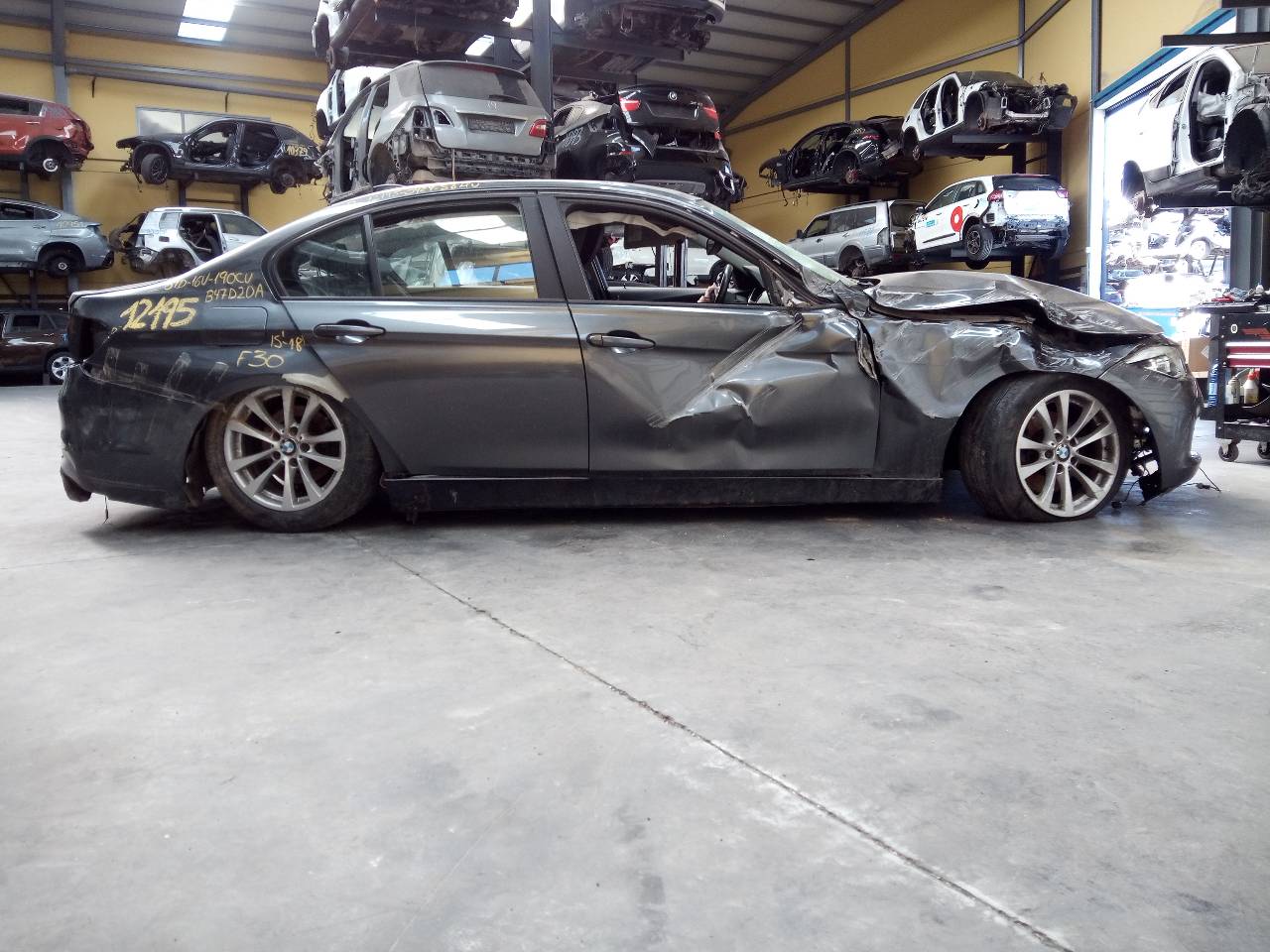 BMW 3 Series F30/F31 (2011-2020) Salono pečiuko varikliukas 858225 24516131