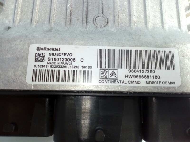 CITROËN C4 Picasso 2 generation (2013-2018) Motorkontrolenhed ECU 9804127280,E3-B2-34-3 24483497