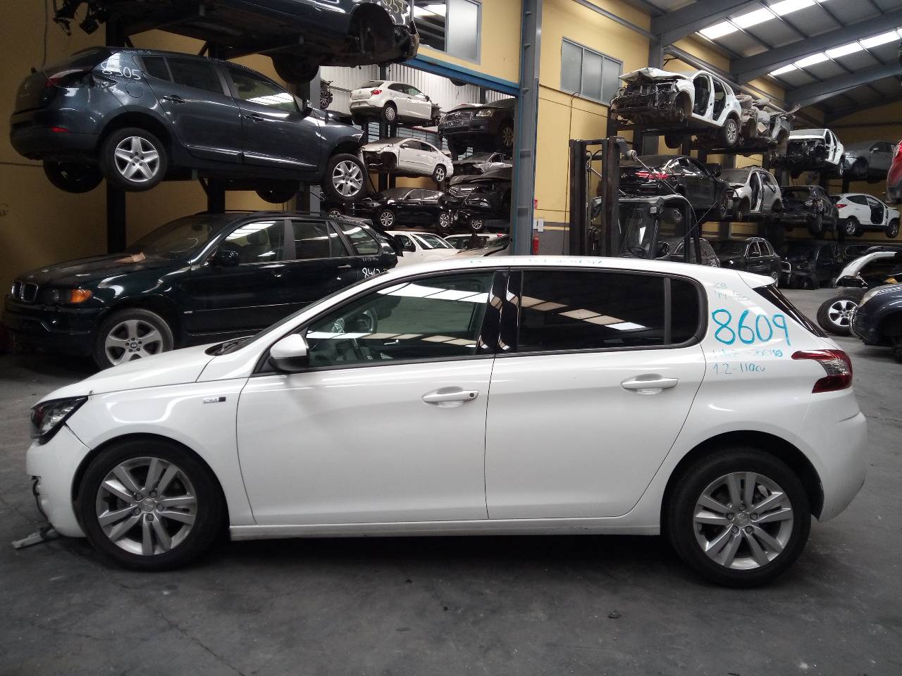 PEUGEOT 308 T9 (2013-2021) Стеклоподъемник задней правой двери E1-A4-43-1 18695674