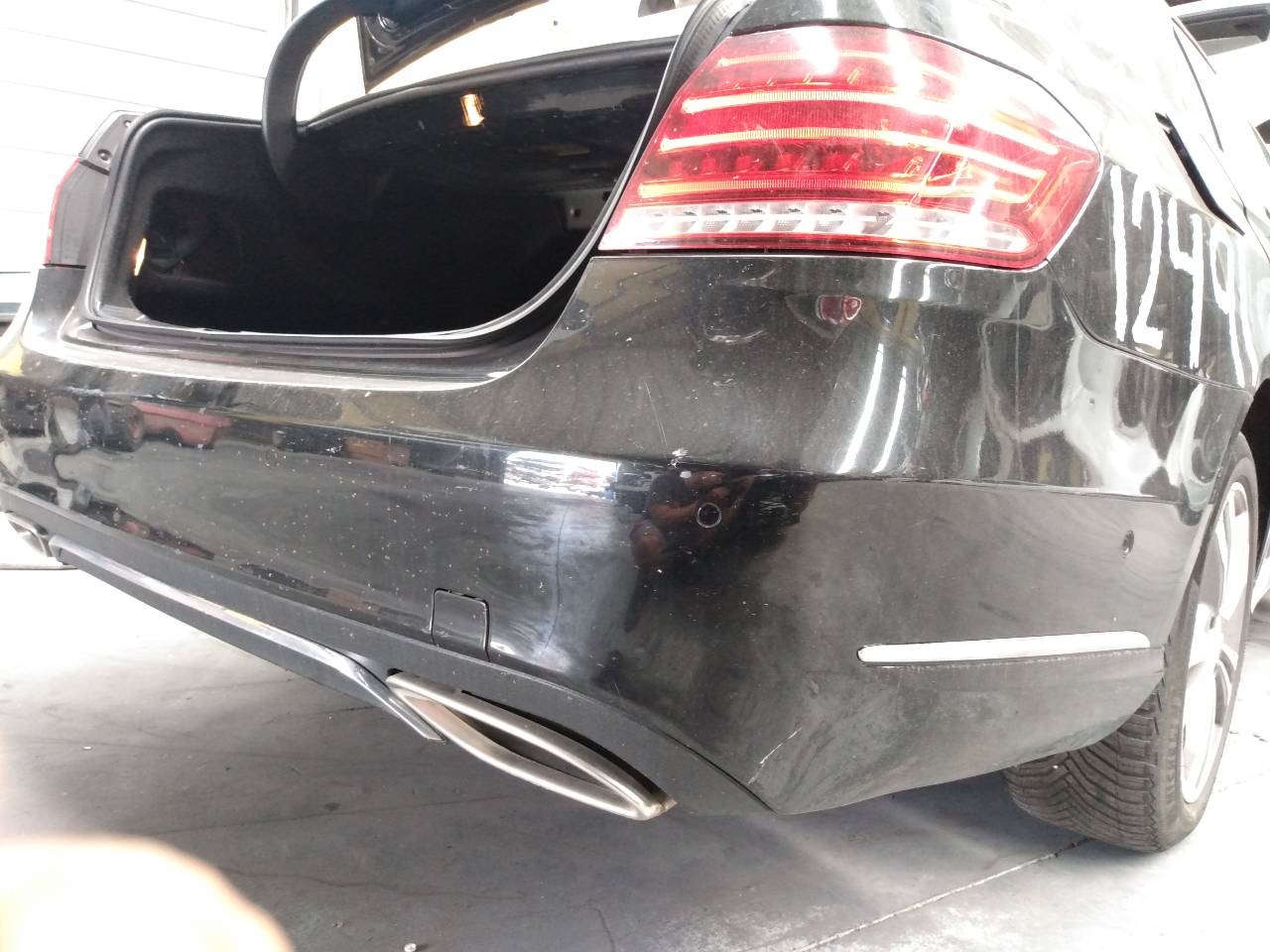 MERCEDES-BENZ E-Class W212/S212/C207/A207 (2009-2016) Rear Bumper 26273161