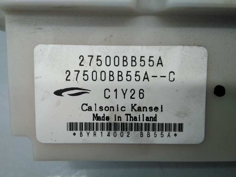 NISSAN Qashqai 1 generation (2007-2014) Klimato kontrolės (klimos) valdymas 27500BB55A, E3-B4-32-2 18484531