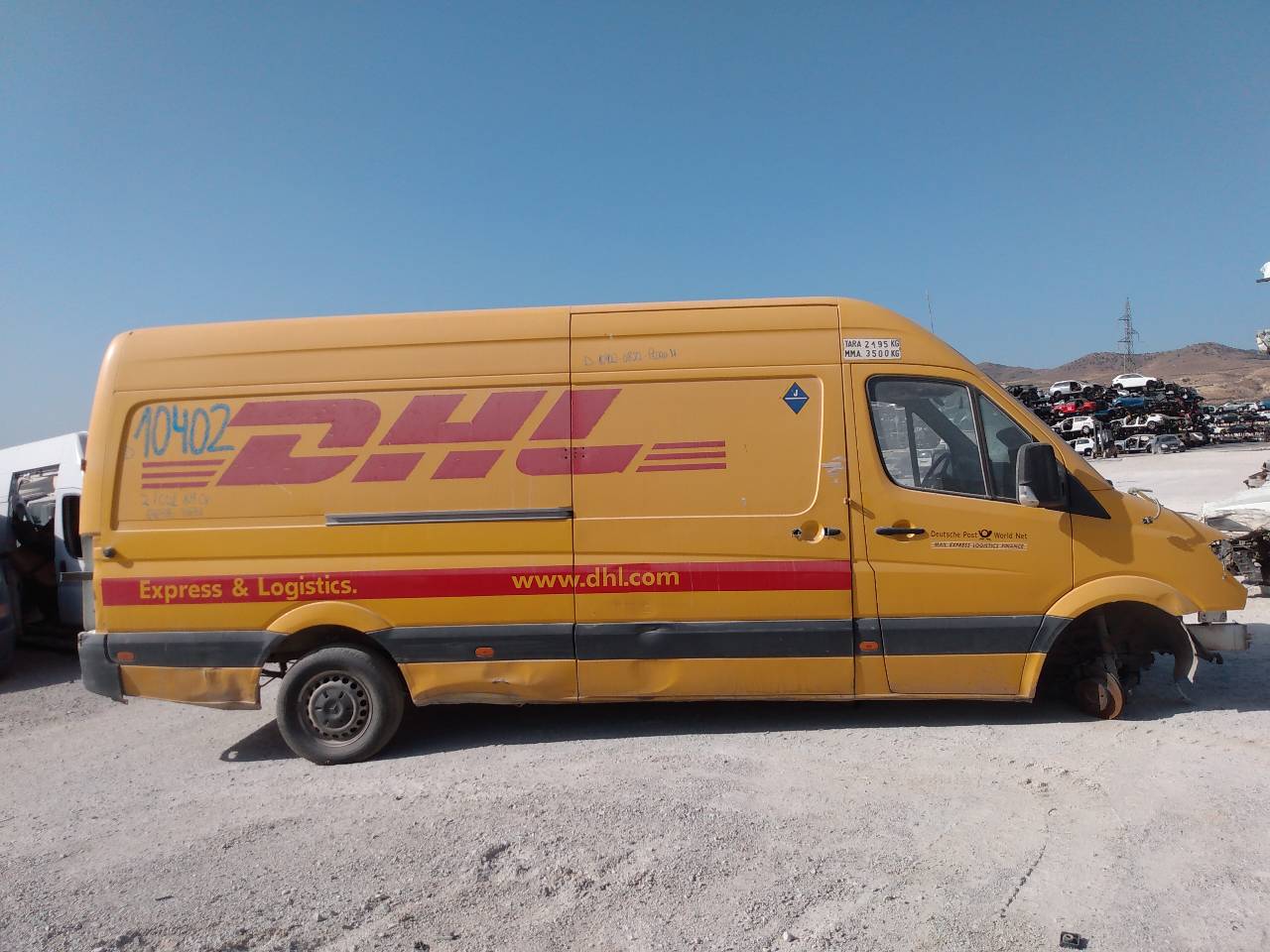 MERCEDES-BENZ Sprinter Трапеции стеклоочистителей 404955 24050284