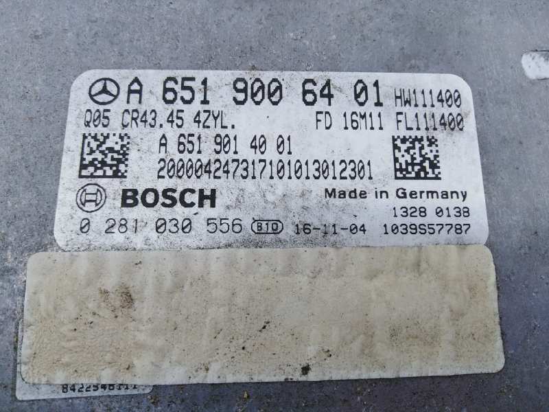 MERCEDES-BENZ GLC 253 (2015-2019) Engine Control Unit ECU A6519006401, A6519014001, E3-A1-13-7 24292809