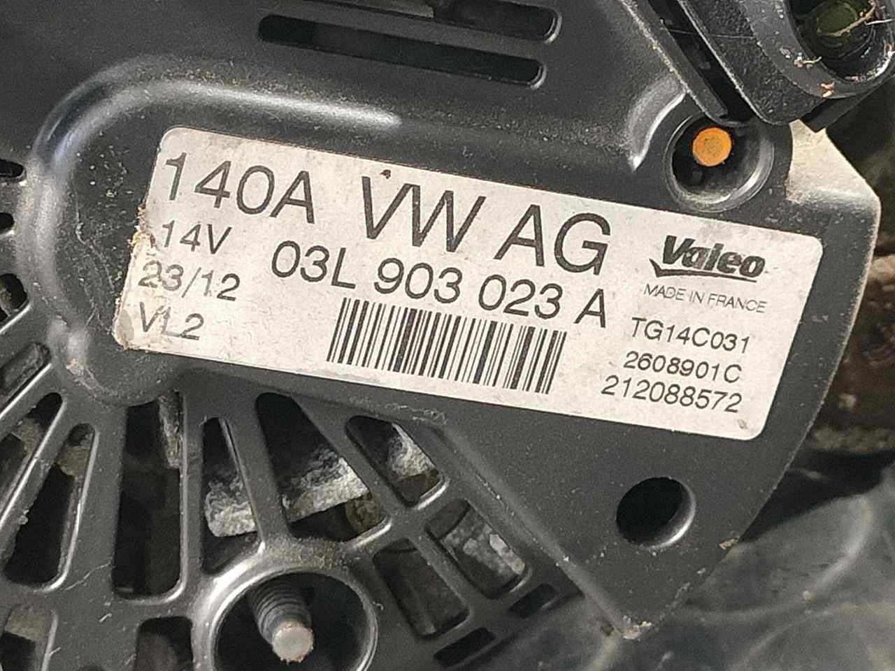 VOLKSWAGEN Tiguan 1 generation (2007-2017) Alternator 03L903023A, P3-A5-12-2 20956105