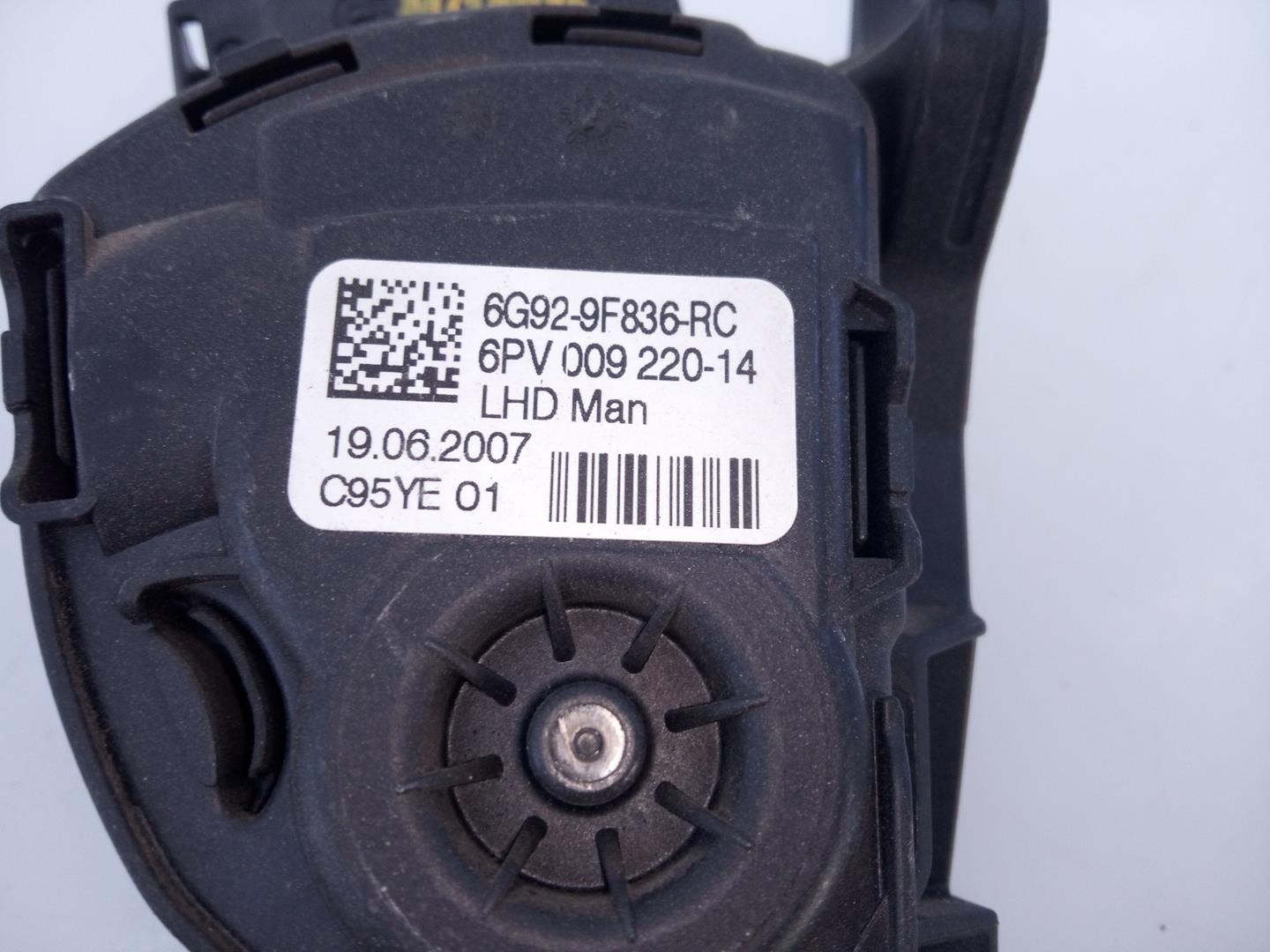 FORD Mondeo 4 generation (2007-2015) Throttle Pedal 6G929F836RC, 6PV00922014, E3-B3-29-3 20957772