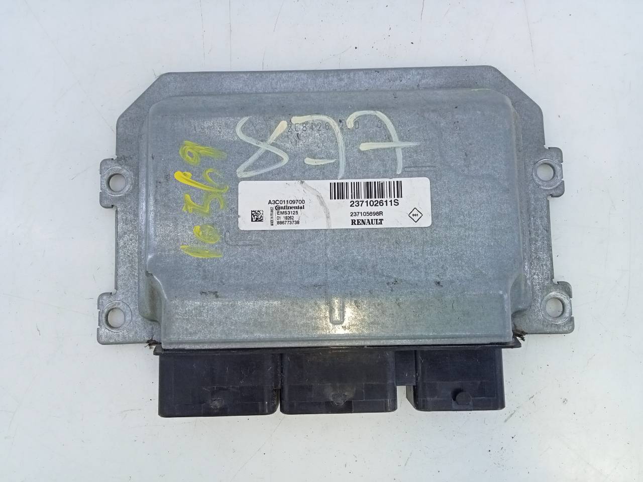 DACIA Lodgy 1 generation (2013-2024) Moottorin ohjausyksikkö ECU 237102611S,237105698R,E2-A1-45-1 26270413