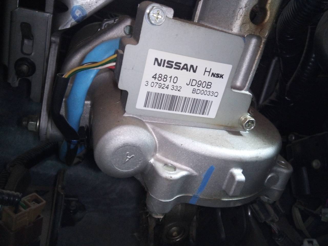 NISSAN Qashqai 1 generation (2007-2014) Steering Column Mechanism 48810JD90B 20966691