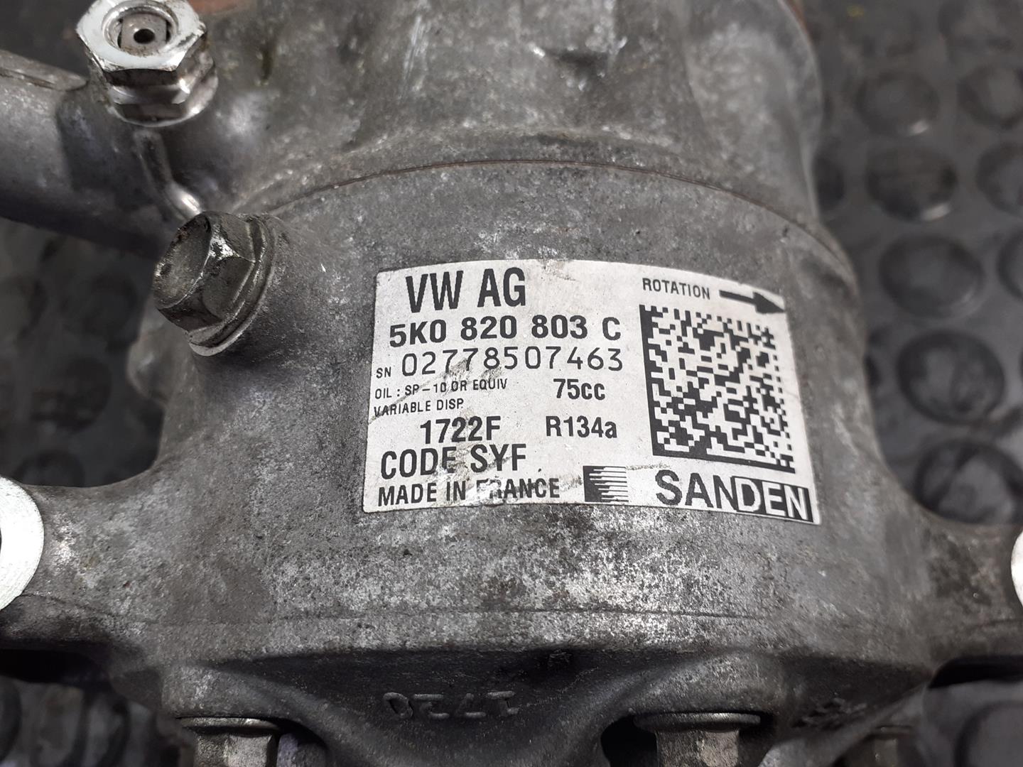 AUDI Q3 8U (2011-2020) Air Condition Pump 5K0820803C,1722F,P3-B2-19-2 21793157