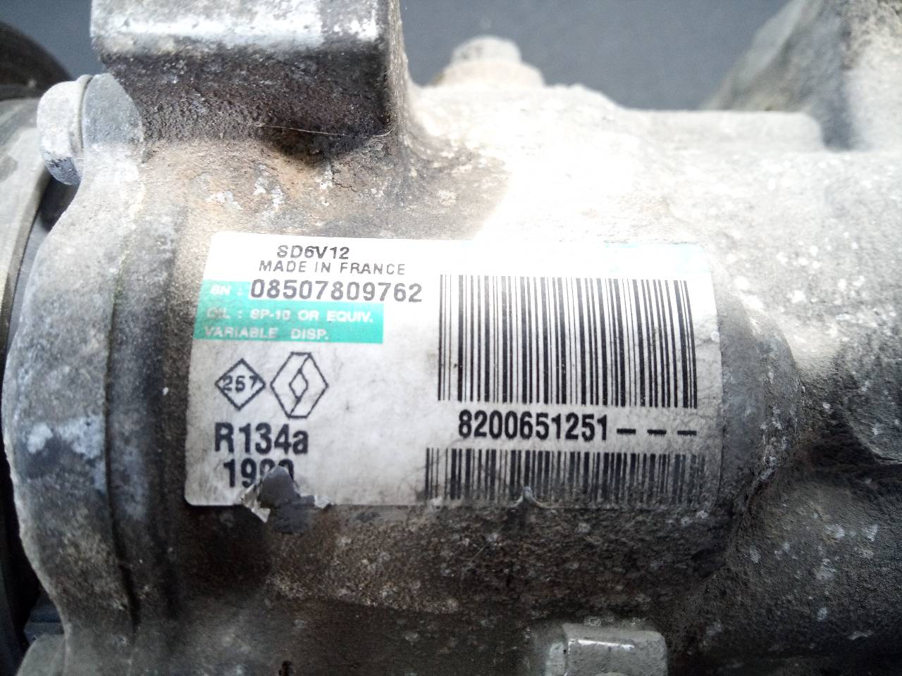 RENAULT Clio 2 generation (1998-2013) Air Condition Pump 8200651251,P3-A3-18-2 20954000