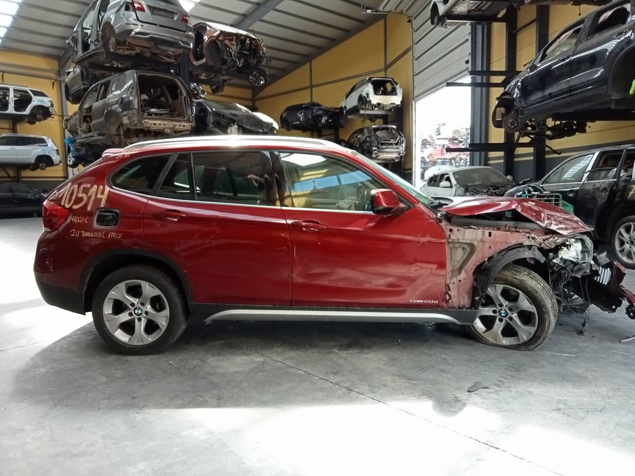 BMW X1 E84 (2009-2015) Bakluke vindusviskermotor 2990856 20958440