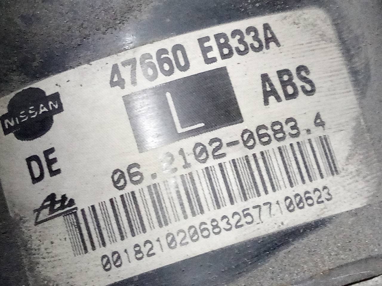 NISSAN Pathfinder R51 (2004-2014) ABS помпа 47660EB33A 18696564