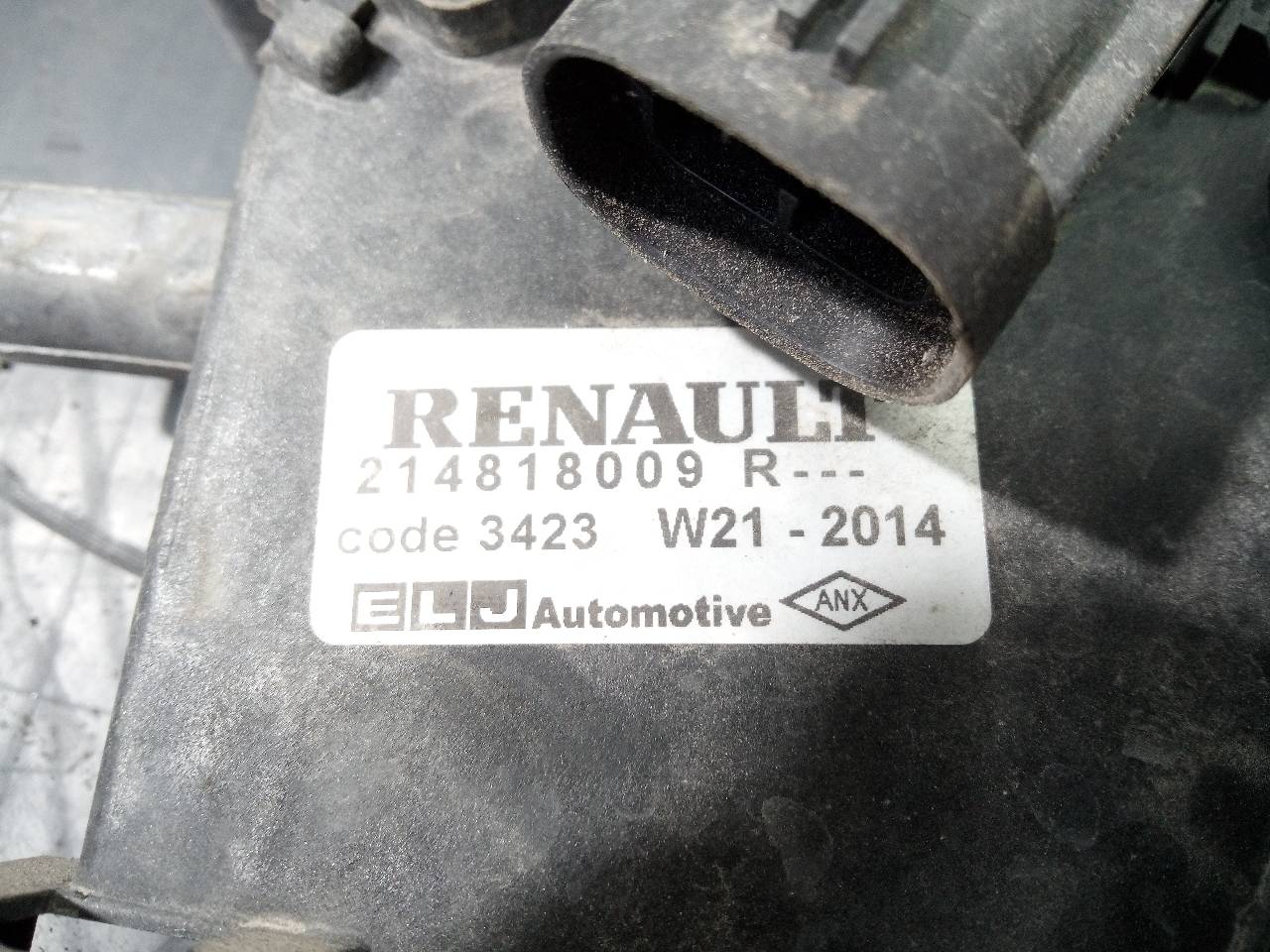 RENAULT Clio 4 generation (2012-2020) Diffuservifte 214818009R, P2-B8-13 21115931
