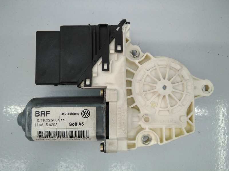 VOLKSWAGEN Golf 5 generation (2003-2009) Rear Right Door Window Control Motor 1K0959704C, E1-B6-50-2 18461493