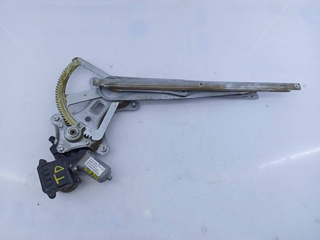 DODGE Corolla Verso 1 generation (2001-2009) Rear Right Door Window Regulator 698300F020, E2-B4-53-1 23290476