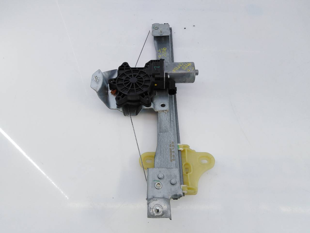 RENAULT Captur 1 generation (2013-2019) Rear Right Door Window Regulator 19031060034, E1-A1-28-2 18737154