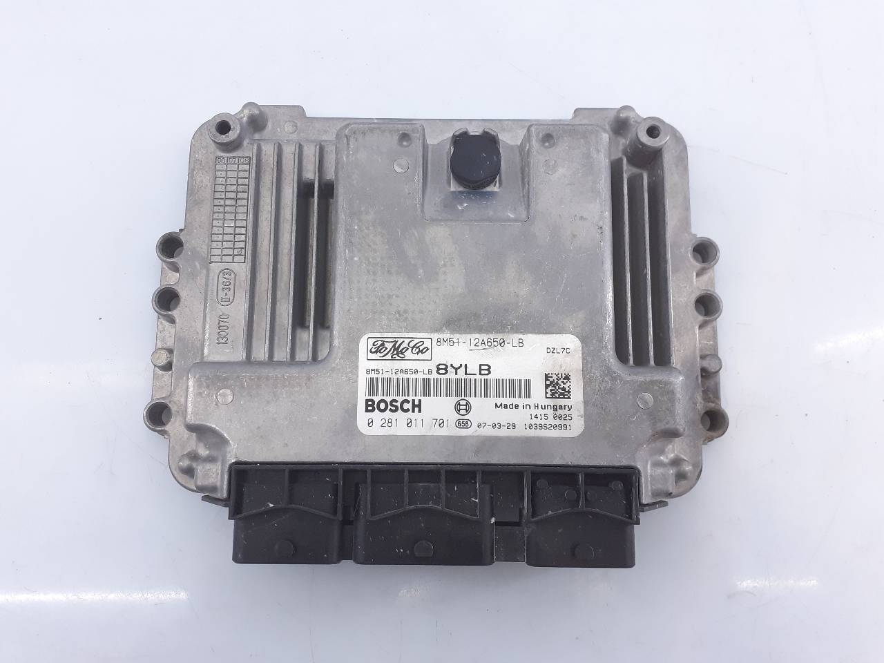 FORD C-Max 1 generation (2003-2010) Moottorin ohjausyksikkö ECU 8M5112A650LB, 0281011701, E3-B3-5-3 18740215