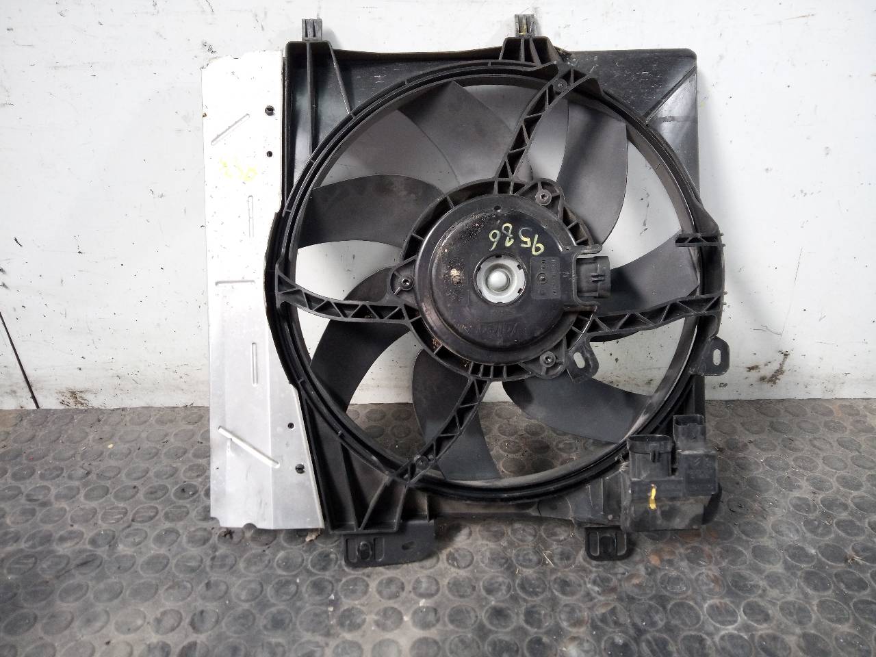 CITROËN C1 1 generation (2005-2016) Difūzoriaus ventiliatorius 9675280980, P2-A7-22 21796416