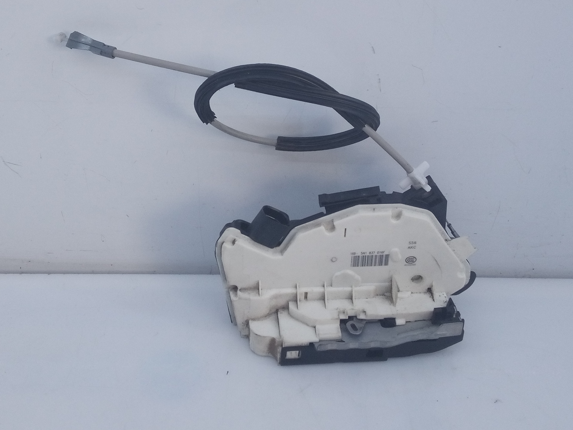 SEAT Ibiza 4 generation (2008-2017) Front Right Door Lock 5N1837016F, E1-B6-3-4 21808507