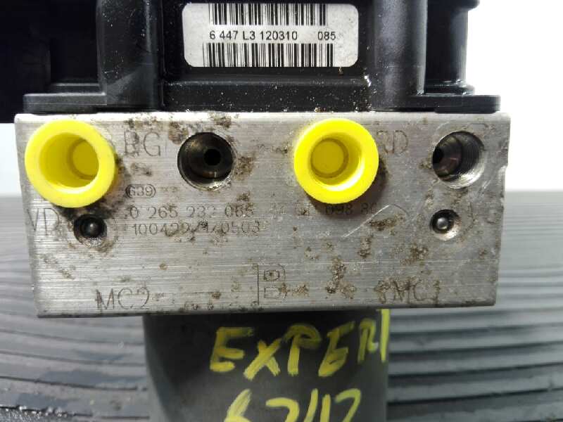 PEUGEOT Expert 2 generation (2007-2020) ABS pumpe 0265232065, 10042210503, P3-A8-29-2 18476153