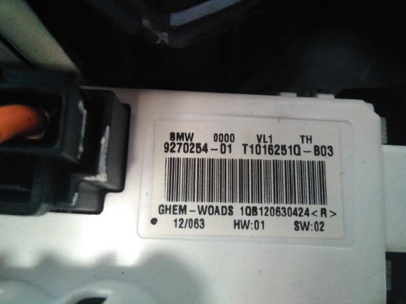 BMW 1 Series F20/F21 (2011-2020) Motor încălzitor interior 927025401, T1014415A, E1-A3-35-1 18476155