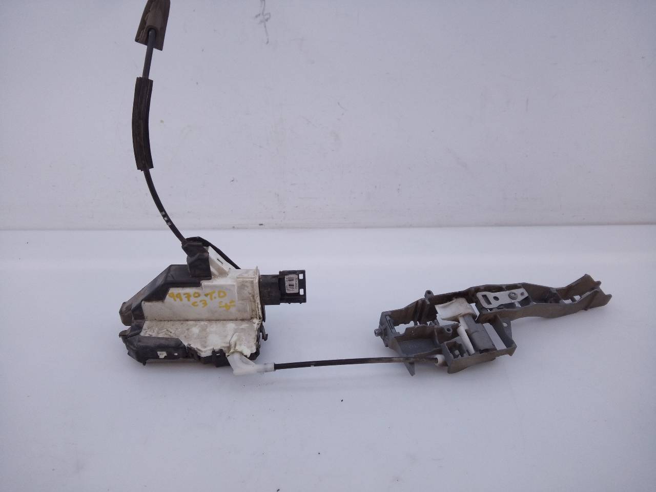 CITROËN C1 1 generation (2005-2016) Rear Right Door Lock 6341X091514,E1-A4-36-2 21798897