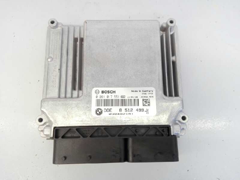 BMW X1 E84 (2009-2015) Engine Control Unit ECU 8512499, 0281017551, E3-A2-26-2 18446689