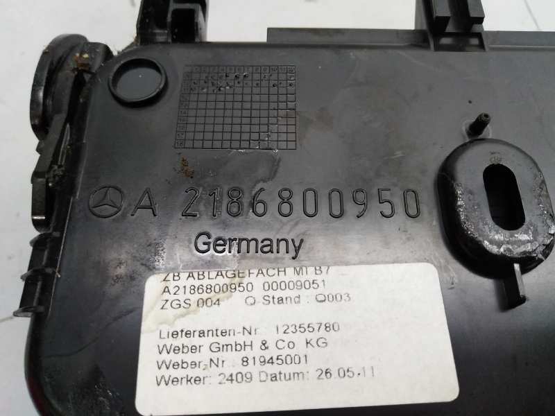 MERCEDES-BENZ CLS-Class C218/X218 (2011-2017) Glove Box 2186800950, E1-A2-19-2 24287689