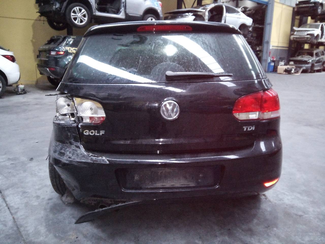 VOLKSWAGEN Golf 6 generation (2008-2015) Front Left Door Lock E1-B6-52-2, 5K1837015 18756069