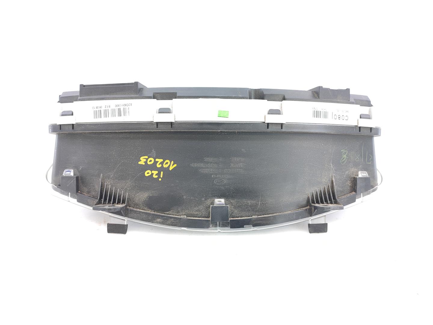 HYUNDAI i20 PB (1 generation) (2008-2014) Speedometer 940131J511, A2C83112400, E3-A3-41-2 20956070