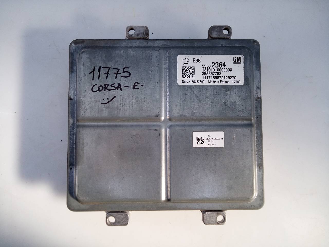 OPEL Corsa D (2006-2020) Engine Control Unit ECU 55502364, 55487860, E3-A5-29-2 23291835