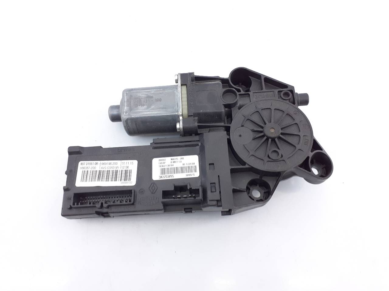 RENAULT Megane 3 generation (2008-2020) Front Left Door Window Regulator Motor 968431100,0130822479,E1-A1-4-1 18753008