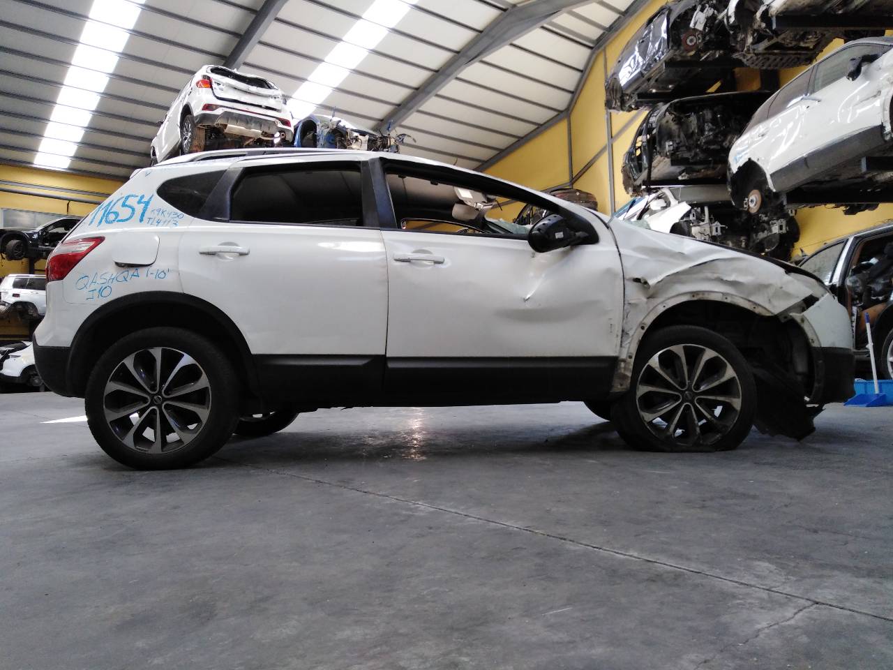 NISSAN Qashqai 1 generation (2007-2014) Спидометр 24810BR50E,E3-B4-21-1 24086692