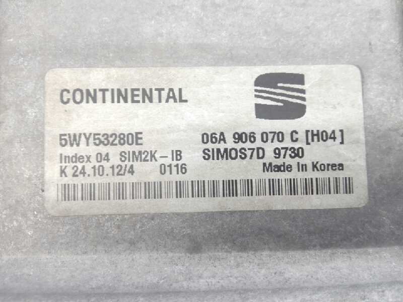 OPEL Toledo 3 generation (2004-2010) Motorkontrolenhed ECU 06A906070C,5WY53280E,E2-A1-10-3 18437825